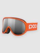 POC Pocito Retina Fluorescent Orange Goggle partly sunny silver
