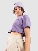 Vans Style 76 II Crew Crop T-Shirt purple haze