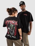 Vitriol Heavy Metal Tour Boxy T-Shirt limo black