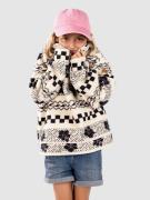 Roxy Calling All My Kids Hoodie med Dragkedja parchment morning crush