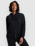 Roxy Surf Stoked Zipped Brushed Hoodie med Dragkedja anthracite