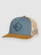 Salty Crew Sealine Retro Trucker Kids Cap pilot blue bone brown