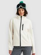 Roxy Alabama Full Zip Solid Fleecejacka whisper white