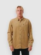 Rip Curl Classic Surf Cord Skjorta dark khaki