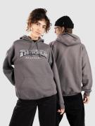 Thrasher Disco By Spanky Hoodie charcoal