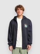 Billabong Compass Hoodie med Dragkedja dark navy