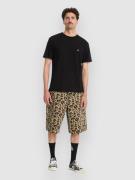 Volcom Chillow Denim 24 Shorts cheetah
