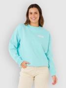 Rip Curl Surf Puff Inspired Crew Tröja light sea blue