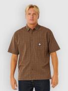 Rip Curl Premium Surf Check Skjorta coffee