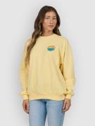 Salty Crew Sunset Crew Sweater sunshine