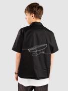 Blue Tomato Boxy Graphics Skjorta black/surf