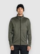 Volcom Snowbound Fleece Hoodie med Dragkedja military