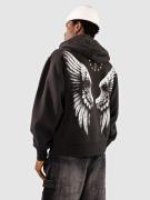 Ninth Hall Silverscreen Spirit Boxy Hoodie med Dragkedja black