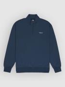 Element Element Co Emb Quarter Half-Zip Tröja dark denim