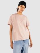 Carhartt WIP Script Embroidery T-Shirt gentle pink/cinnerus