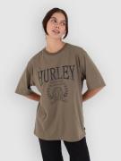 Hurley Rebulid Oversize Fit T-Shirt taupe