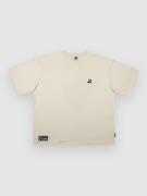 The Dudes D Classic Oversize Heavyweight T-Shirt almond milk
