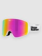 Horsefeathers Lynx White white mirror pink