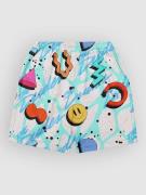 The Dudes Squiggle Pattern Light Ez Premium Shorts multicolor