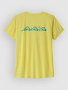 Patagonia Cap Cool Daily - Trailcheck T-Shirt lemon zest