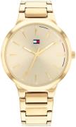 Tommy Hilfiger Damklocka 1782402 Bella Gulguldstonad/Gulguldtonat