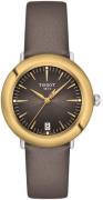 Tissot Damklocka T929.210.46.066.00 T-Gold Brun/Läder Ø33 mm