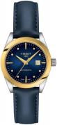 Tissot Damklocka T930.007.46.046.00 T-Gold Blå/Läder Ø29 mm