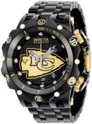 Invicta Herrklocka 36168 Nfl Svart/Stål Ø51 mm