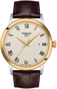 Tissot Herrklocka T129.410.26.263.00 T-Classic Antikvit/Läder Ø42 mm