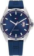 Tommy Hilfiger Herrklocka 1791982 Carter Blå/Gummi Ø42 mm