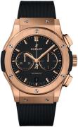 Hublot Herrklocka 541.OX.1181.RX Classic Fusion Svart/Gummi Ø42 mm