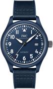 IWC Herrklocka IW328101 Pilots Blå/Gummi Ø41 mm