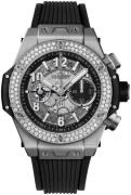 Hublot Herrklocka 421.NX.1170.RX.1104 Big Bang 44mm Svart/Gummi Ø44