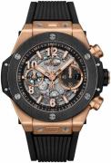 Hublot Herrklocka 421.OM.1180.RX Big Bang 44mm Svart/Gummi Ø44 mm