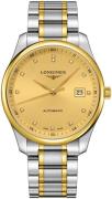 Longines Herrklocka L2.893.5.37.7 Master Gulguldstonad/Gulguldtonat