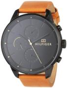 Tommy Hilfiger Herrklocka 1791486 Chase Svart/Läder Ø44 mm