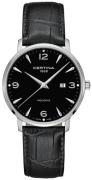 Certina Herrklocka C035.410.16.057.00 Ds Caimano Svart/Läder Ø39 mm