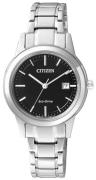 Citizen Damklocka FE1081-59E Svart/Stål Ø30 mm