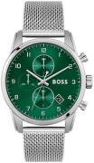 Hugo Boss Herrklocka 1513938 Skymaster Grön/Stål Ø44 mm