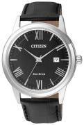 Citizen Herrklocka AW1231-07E Svart/Läder Ø40 mm