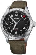 Oris Herrklocka 01 748 7756 4064-07 3 22 02LC Aviation Svart/Läder