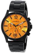 Bulova Herrklocka 45A108 Caravelle Orange/Stål Ø44 mm