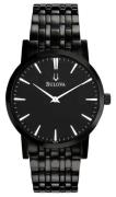 Bulova Herrklocka 98A122 Dress Svart/Stål Ø38 mm