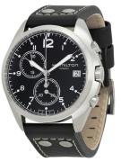 Hamilton Herrklocka H76512733 Khaki Pioneer Svart/Läder Ø41 mm