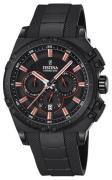 Festina Herrklocka F16971-4 Sport Svart/Gummi Ø44 mm