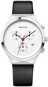 Bering Herrklocka 14736-404 Classic Vit/Läder Ø36 mm