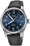 Oris Herrklocka 01 751 7761 4065-07 3 20 05LC Aviation Blå/Läder