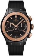 Hublot Herrklocka 521.CO.1181.RX Classic Fusion Svart/Gummi Ø45 mm