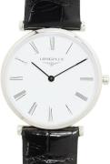 Longines Damklocka L4.512.4.11.2 La Grande Classique De Vit/Läder