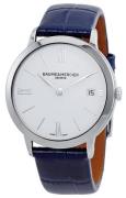 Baume & Mercier Damklocka M0A10355 Classima Vit/Läder Ø36.5 mm